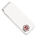Sterling Silver Medical Money Clip Charm