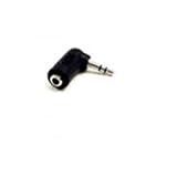 HOSA RT. ANGLE STEREO 3.5mm (M) - STEREO 3.5MM (F)