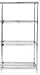 Quantum Storage Systems AD74-1472C Add-On Kit for 74" High 4-Tier Wire Shelving Unit, Chrome Finish, 14" Width x 72" Length x 74" Height