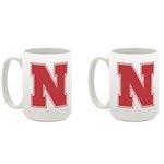 Nebraska Cornhuskers Two Mug Set