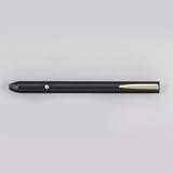 Metal Economy Pocket Laser Pointer, Class 3, Projects 500 Yards, Black/Gold Clip (APOMP1100)