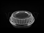 Cear Dome Lid for Foam Bowls/Plates 1000 CT