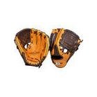 EASTON STEALTH IDEAL FIT S-115 11.5, RHT RIGHTY, HALF-CLOSED WEB, TAN AND CHOCOLATE BROWN WITH BROWN LACE
