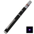 Stylish 3V 405nm 100mW Violet Purple Blue Laser Pointer Pen