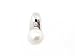 Akoya Pearl Pendant with Diamond in 14K White Gold
