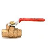 4 Pack of 202270 1/2CXC BR STDBALL VALVE