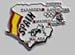Spain Country Outline Refrigerator Magnet, Approximate Size 2 inch x 3 inch