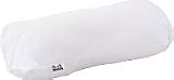 White Cotton Cover For Body Sport Cervical Roll Pillow