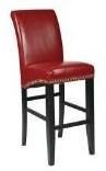 Office Star MET8730RD Metro Parsons Bar Stool