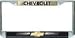 Chevrolet License Plate Frame (Chrome Metal)