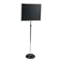 QRT7920M - Adjustable Height Single-Pedestal Magnetic Letter Board