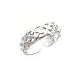 Toe Ring - Sterling Silver Celtic Weave Toe Ring