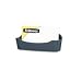 Fellowes Partition Additions Business Card/Paper Clip Holder, 4.125x1.75 Inches, Graphite (75274)