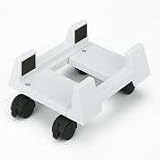 Mobile CPU Stand, 13-1/8W X 4-7/8D X 8-7/8H, Light Gray