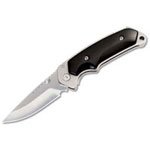 Buck 279BK Folding Alpha Hunter, Rubber Handles, Liner Lock Folding Knife by Buck Knives