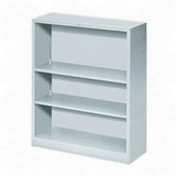 HON COMPANY Metal Bookcase, 3 Shelves, 34 1/2w x 12 5/8d x 41h, Light Gray 119U4f9GpJL. SL160 HON COMPANY Metal Bookcase, 3 Shelves, 34 1/2w x 12 5/8d x 41h, Light Gray