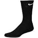 Nike Men's Performance Moisture Wicking Crew Socks 6 Pack - Shoe Size: 8-12 Black