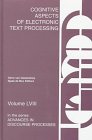 Review Ablex Publishing  / Cognitive Aspects of Electronic Text Processing (Advances in Discourse Processes)
