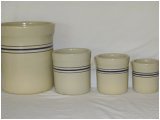 2 Gal Jar with Ivy decal by Shakers & Thangs Pottery, Inc.