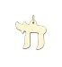 Chai (Hebrew Letter), 14K Gold Charm