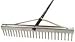 Tools & Hardware : RAKE 24 ALUM LAWN
