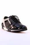PARAMARTA LOW TOP BLK SNEAKER