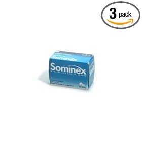 Sominex Night-Time Sleep Aid Tablets, Original Formula, 72-Count Bottles (Pack of 3)