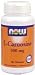 L-Carnosine by NOW Foods - Mental Fitness (500 mg - 100 Vegetarian Capsules)