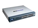 Electronics : Linksys 16-Port 10/100 Switch SR216 - Switch - 16 ports - EN, Fast EN - 10Base-T, 100Base-TX external