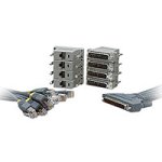 8 Lead Octal Cable and 8 Male DB-25 Modem Connectors (