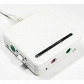 イーサプライズ スピーカー/ヘッドセット切替器(アナログ) ホワイト ESKA1W
