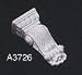 Dollhouse Miniature Decorative Terrence Brackets Set of 2