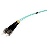 10M Fiber Cable Sc/st 50/125 Duplex 10GB Aqua Multimode Lszh