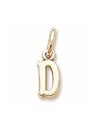 Rembrandt Charms Letter D Charm