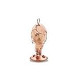 Looking Glass Hummingbird Feeder - 5.25 X 5.25 X 11.5 - Copper