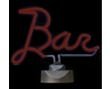 Childrens Toyshop  Third Party New : Bar Neon Light in Blue