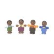 Plan Toys Modern Doll Family - Ethnic