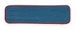 Tough Guy 1TTY7 Flat Wet Mop Pad, Microfiber, Blue/Red