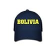 BOLIVIA - Country-series - Blue Baseball Cap / Hat One Size Fits Most