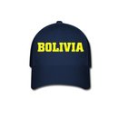BOLIVIA - Country-series - Blue Baseball Cap / Hat One Size Fits Most