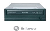 Samsung Lightscribe Dvd Writer Drive 20X Sh-S203N Bebn Black Sata
