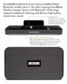 Altec Lansing imMotion SoundBlade Wireless Handsfree Bluetooth Audio Speaker System/SpeakerPhone for iPhone/Cell/Mobile Phone/PDA/CD/MP3 Player