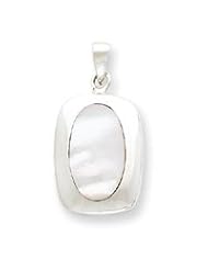 Sterling Silver Mother of Pearl Pendant