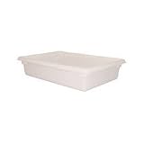 Food Storage Container 8-1/2-gallon Polycarbonate, White. Lid Sold Separately