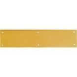 National #N197-897 3-1/2x15 Brass Push Plate