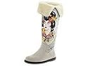 Ed Hardy Snowblazer Stones Boots | Women's Zip Boots White