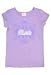 Hawaiian Kid's T-Shirt Purple Plumeria Princess Large