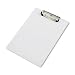 Clipboard, Acrylic Transparent, Letter / A4, Low Profile Clip, CLEAR, EA SAU21565