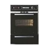 Summit TEM721DK 24 Single Electric Wall Oven with Oven Window, Storage Door and Clock w ... by