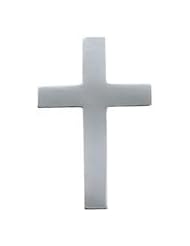 14K Yellow Gold 22.00X14.00 Mm Cross Lapel Pin
